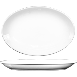 Torino™ Coupe Platter (European White)