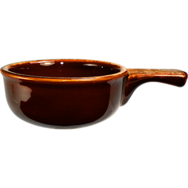 Onion Soup Crock with handle