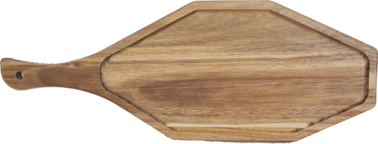 Acacia Wood Octagon Shape Serving Board